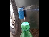 Водитель профи - вдевает нитку в угольное ушко